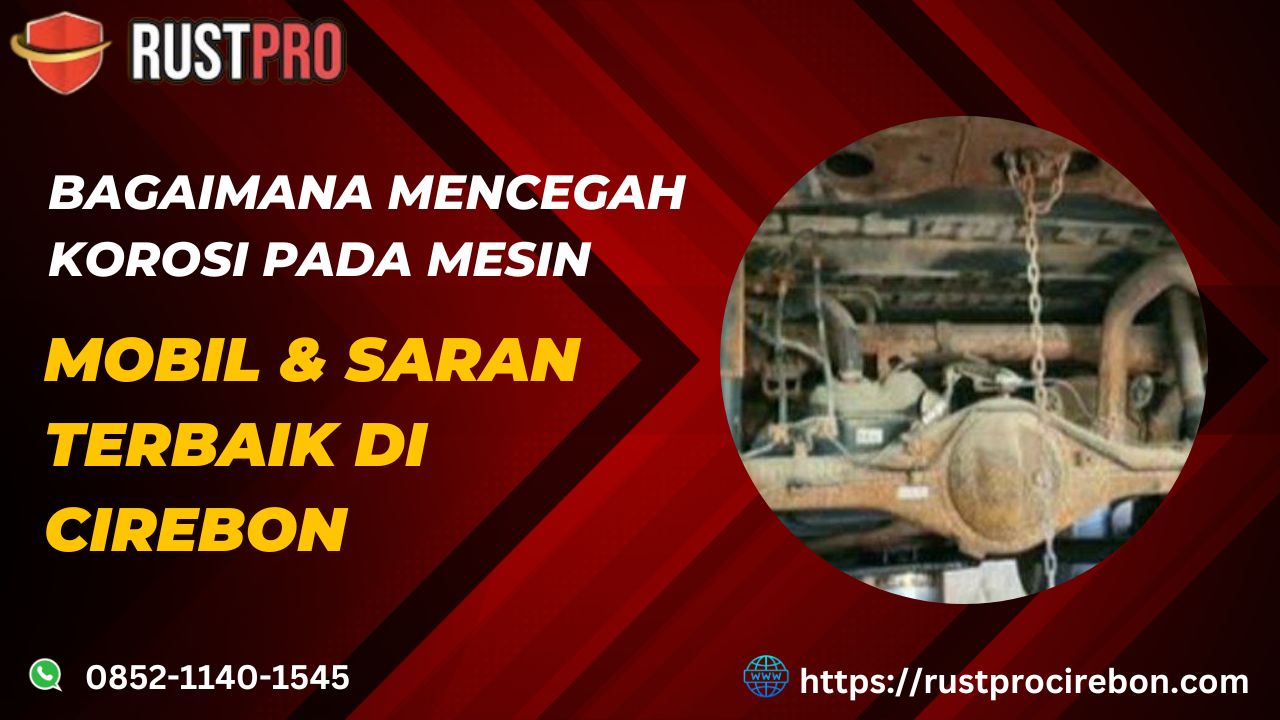 Bagaimana Mencegah Korosi Pada Mesin Mobil & Saran Terbaik di Cirebon